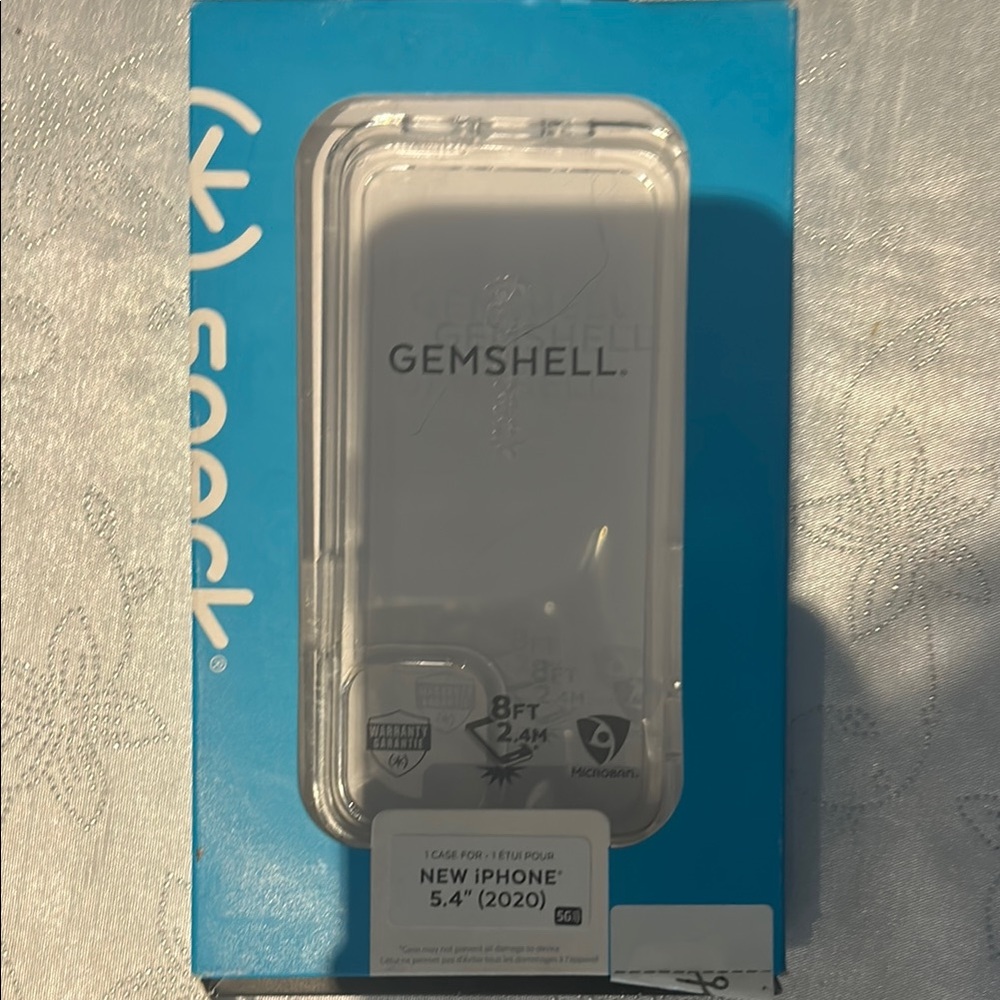 Speck GemShell Clear Case for iPhone 5.4" (2020)